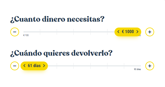 Calculadora de prestamo - Fiestacredito